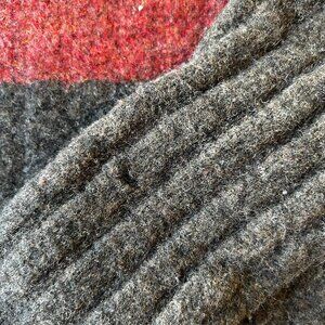 Vintage Authentic Structure 100% Lambswool Sweater Men’s L (Runs Small) Woolmark